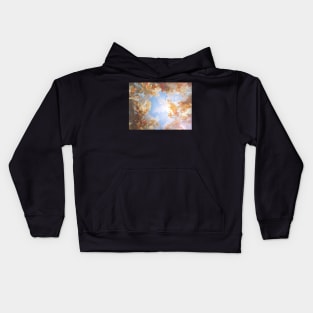 Ceiling painting of Palace Versailles near Paris, France Kids Hoodie